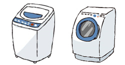 縦型洗濯機とドラム式洗濯機